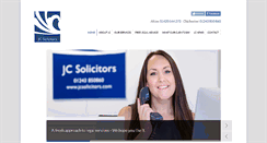 Desktop Screenshot of jcsolicitors.com